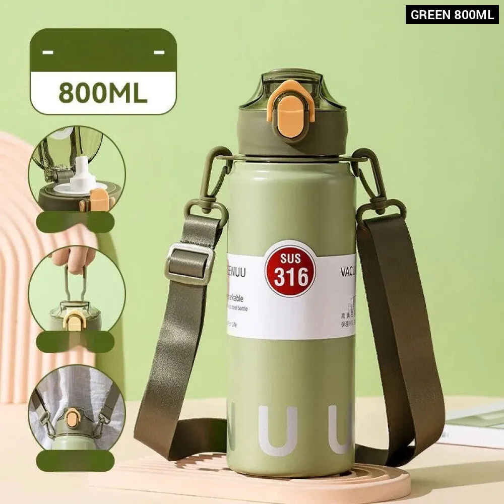 1000ml Spring Cap Vacuum Cup
