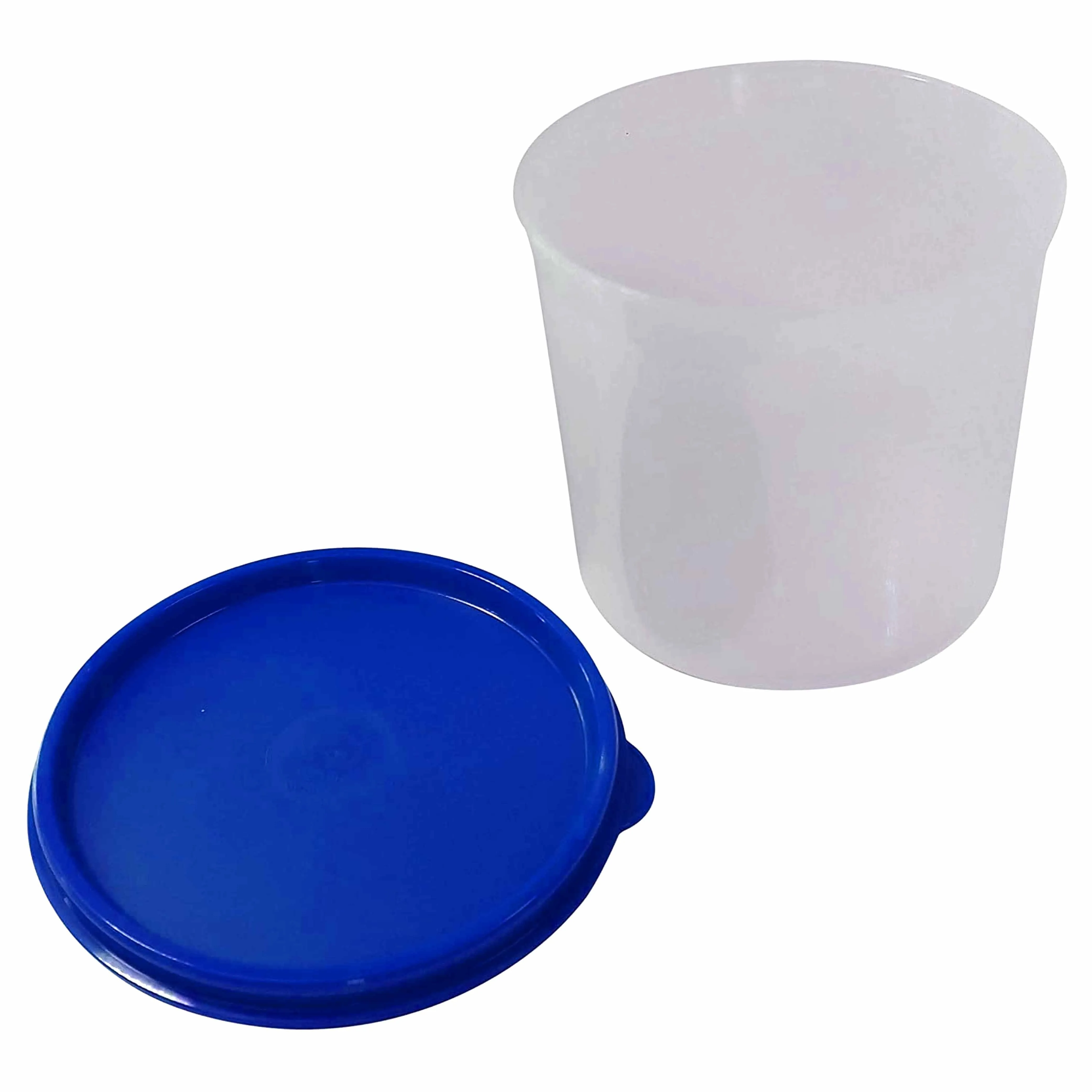 12 Lot Jumbo Food Storage Canister Round Container 4.7L Bucket BPA Free Plastic