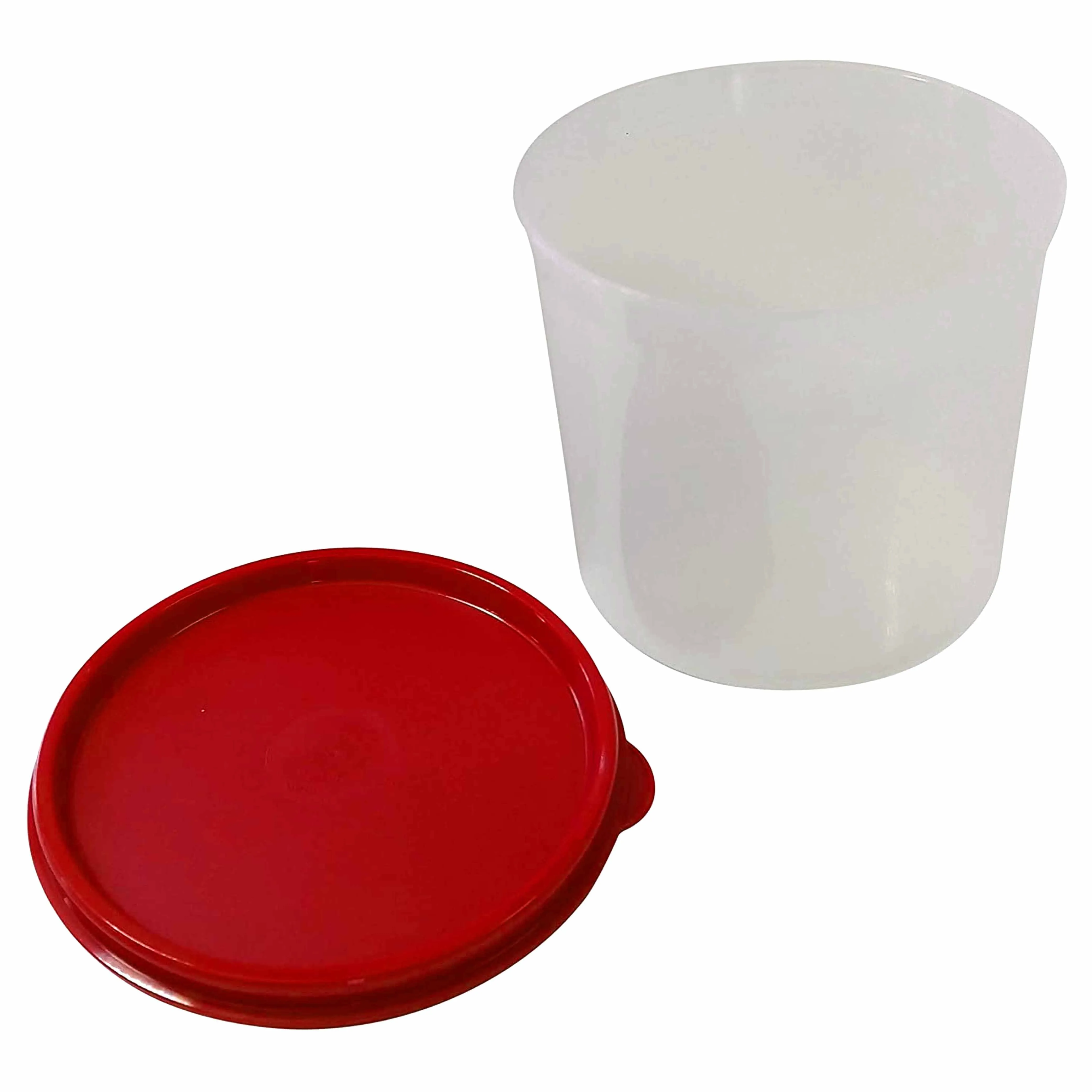 12 Lot Jumbo Food Storage Canister Round Container 4.7L Bucket BPA Free Plastic