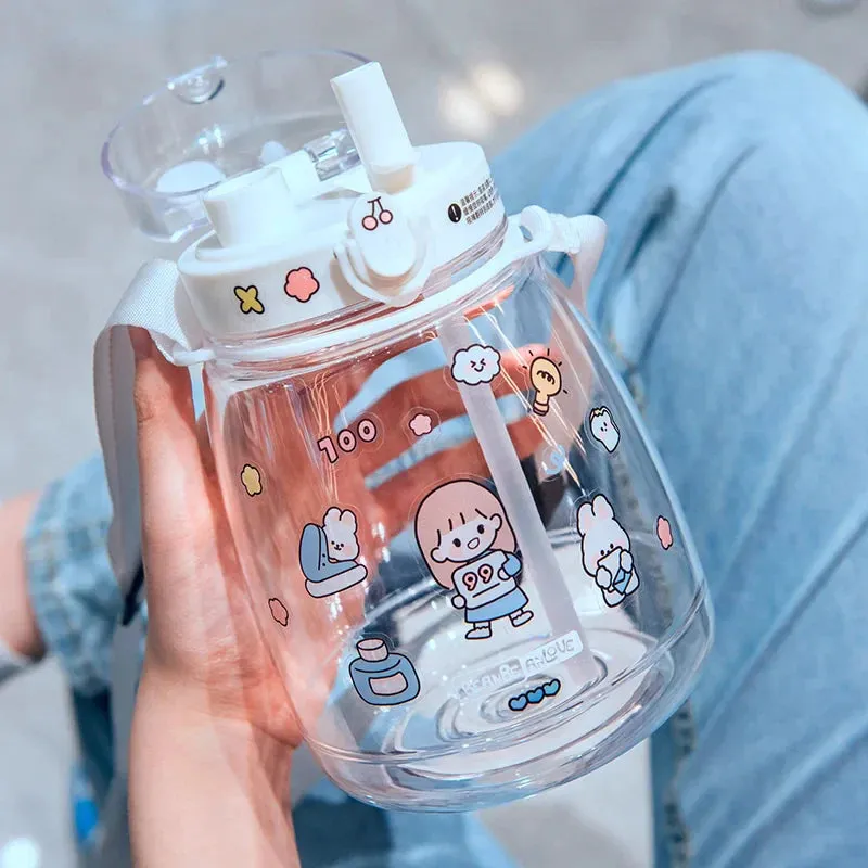 1.3l Straw Cup for Kids and Adults