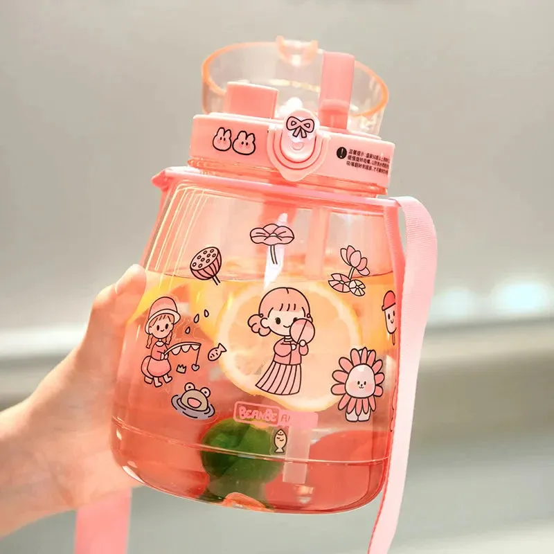 1.3l Straw Cup for Kids and Adults