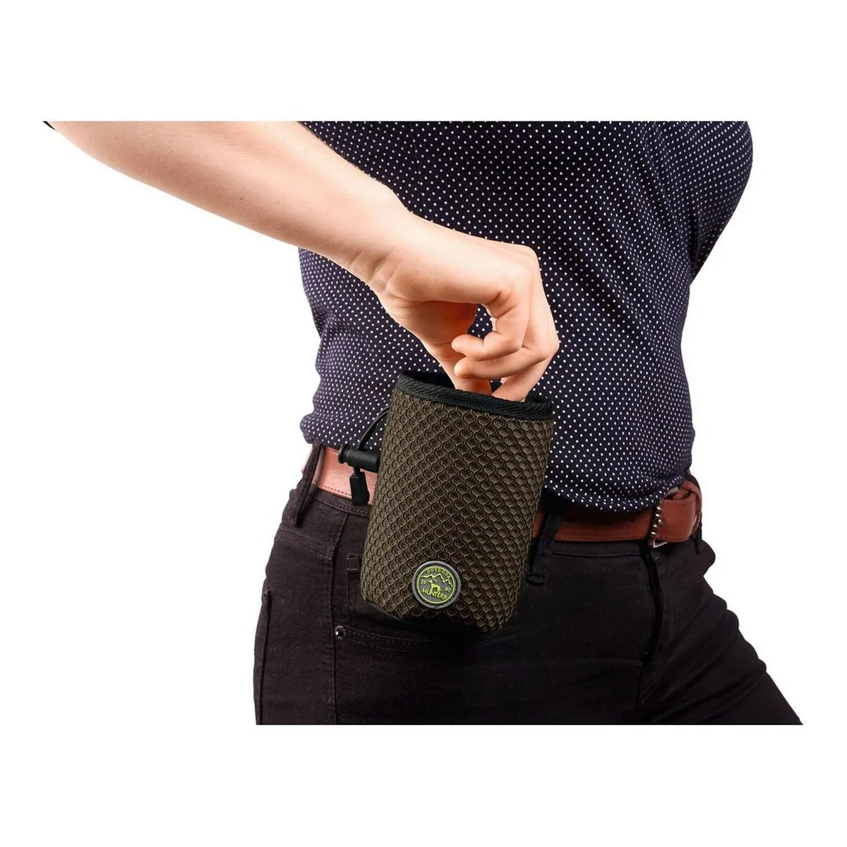 Case Hunter Basic Textile Ideal for Pet Food and Rewards Brown