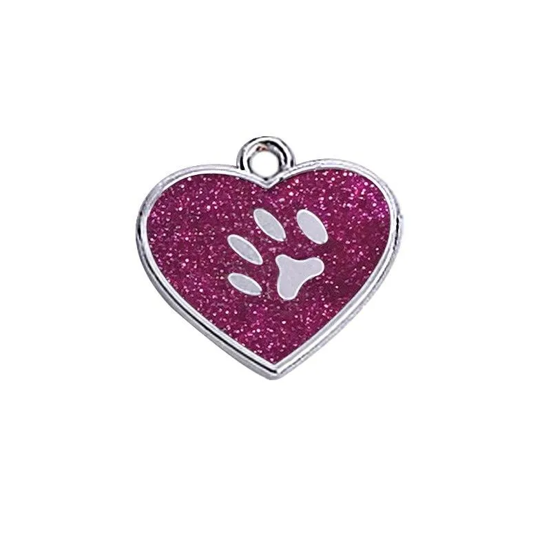 Customized Glittering Cat ID Tag