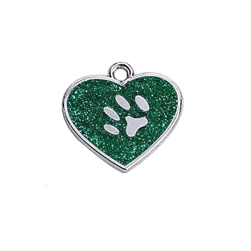 Customized Glittering Cat ID Tag