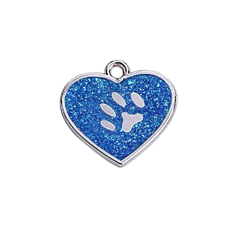Customized Glittering Cat ID Tag