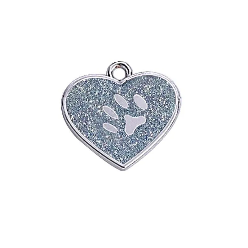 Customized Glittering Cat ID Tag
