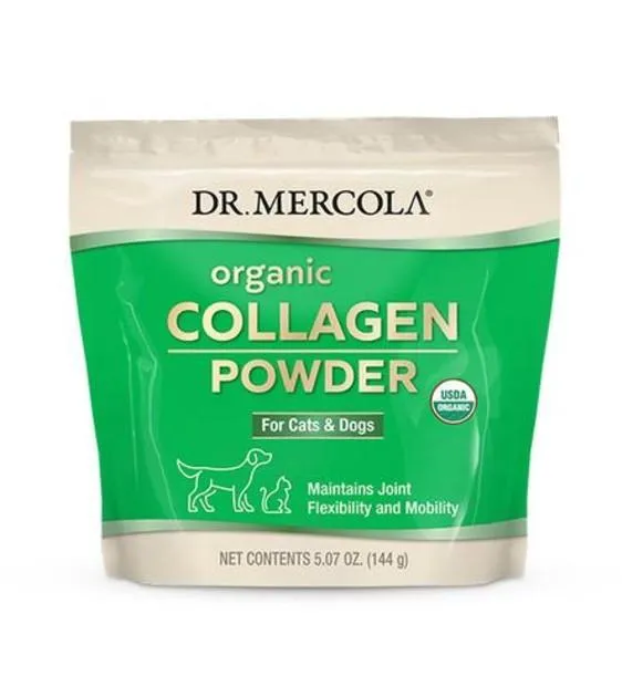 Dr. Mercola Organic Collagen Powder Supplements For Cats & Dogs