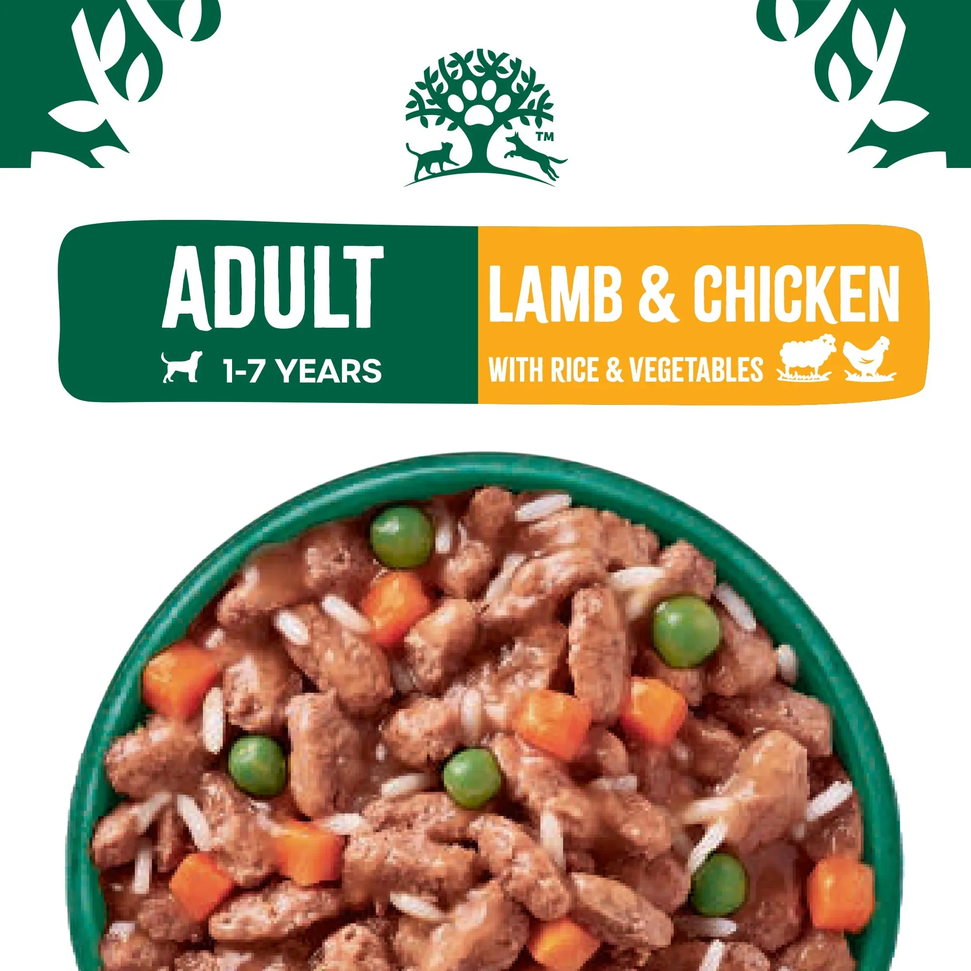 James Wellbeloved Adult Dog Pouch with Rice Variety Pack 48 x 90g Bulk Pack
