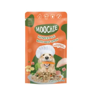 MOOCHIE HOMESTYLE WITH BEEF STEW 120g POUCH