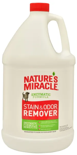 Nature's Miracle Enzymatic Stain & Odor Remover, Gallon