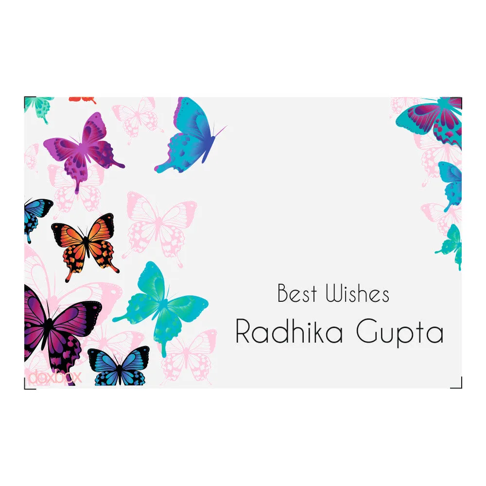 Personalised Gift Tags - Butterfly