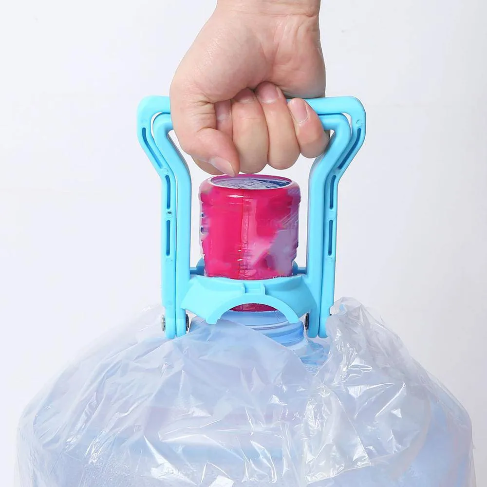 Portable Water Carry Bottled Water Pail Bucket Handle Water Upset Bottled
