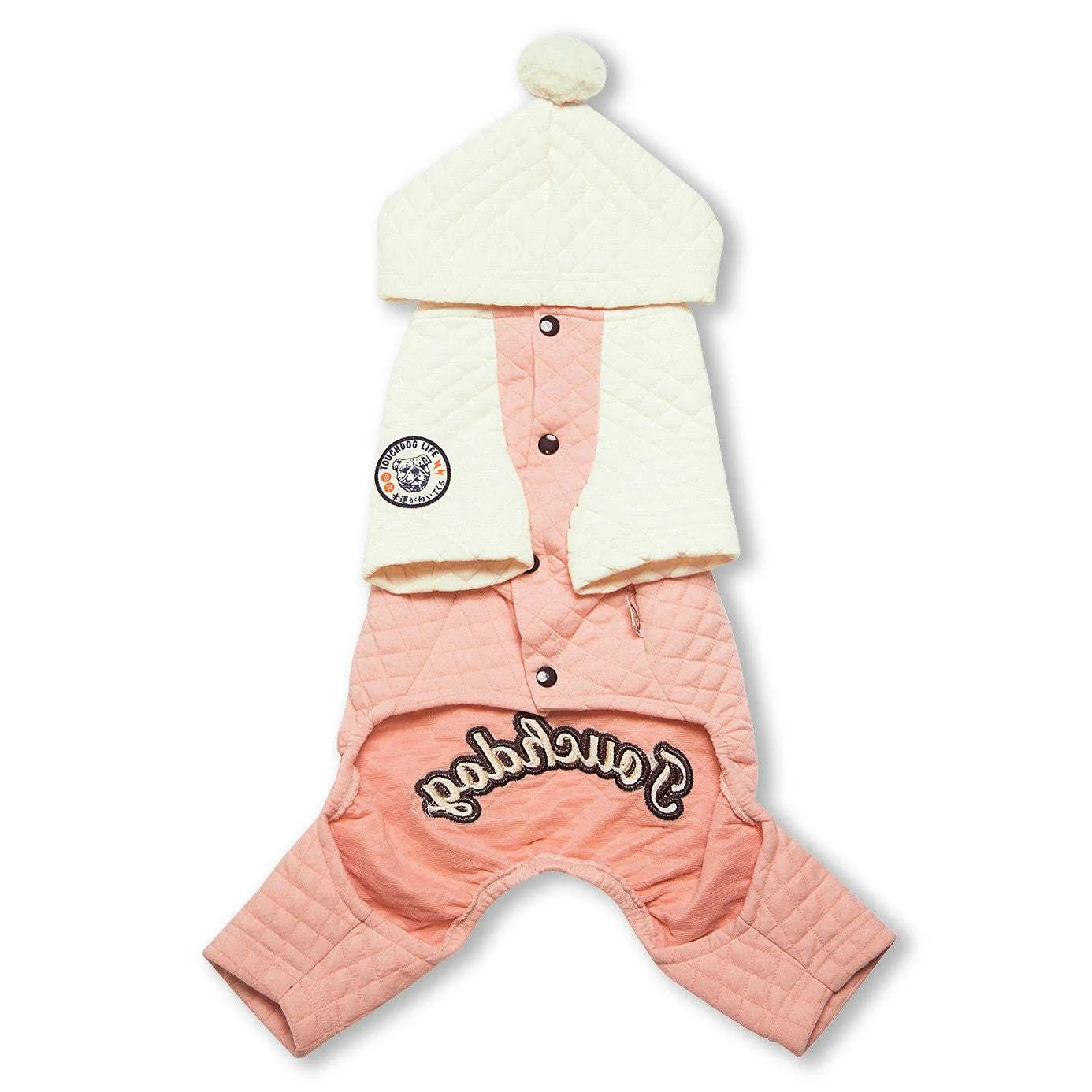 Quilted Dog Hooded Sweater Fashion