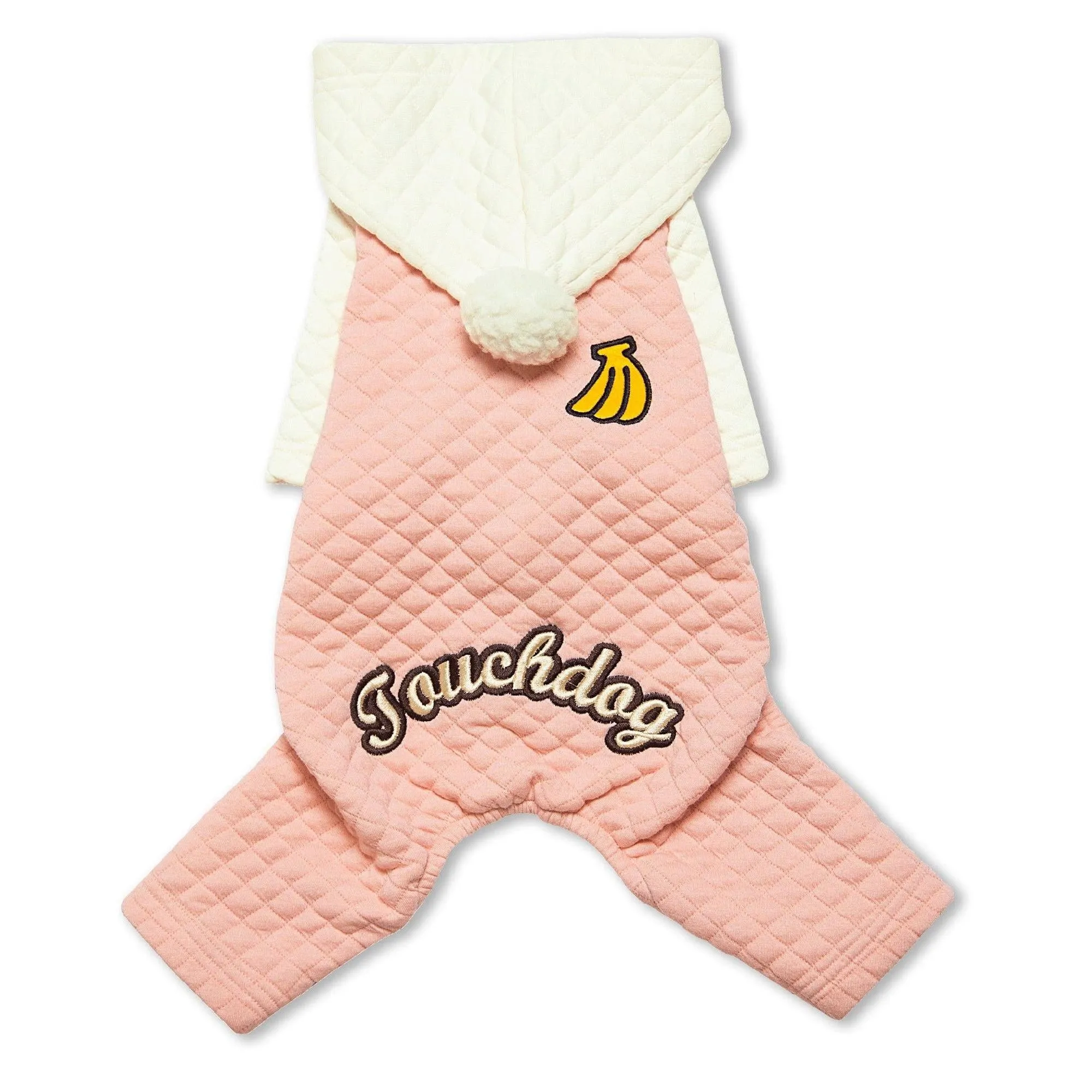 Quilted Dog Hooded Sweater Fashion