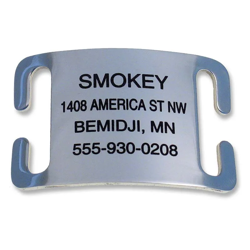 Slide-On Collar Tags