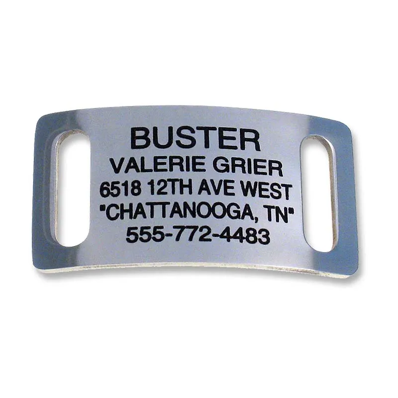Slide-On Collar Tags