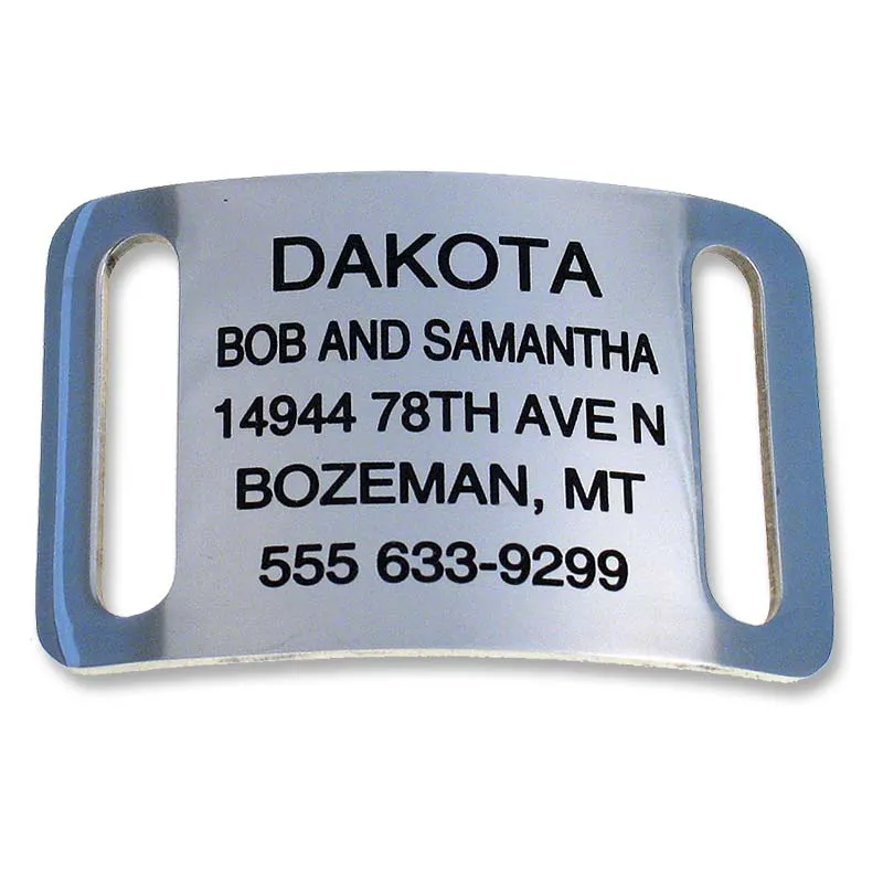 Slide-On Collar Tags