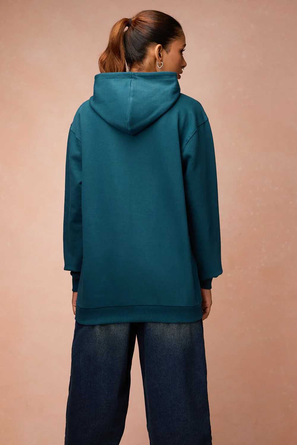 Women's Green Dog Loves Me Hoodie